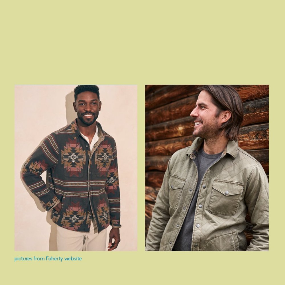 Reversible jacket (Faherty brand) - Picture 2 of 2